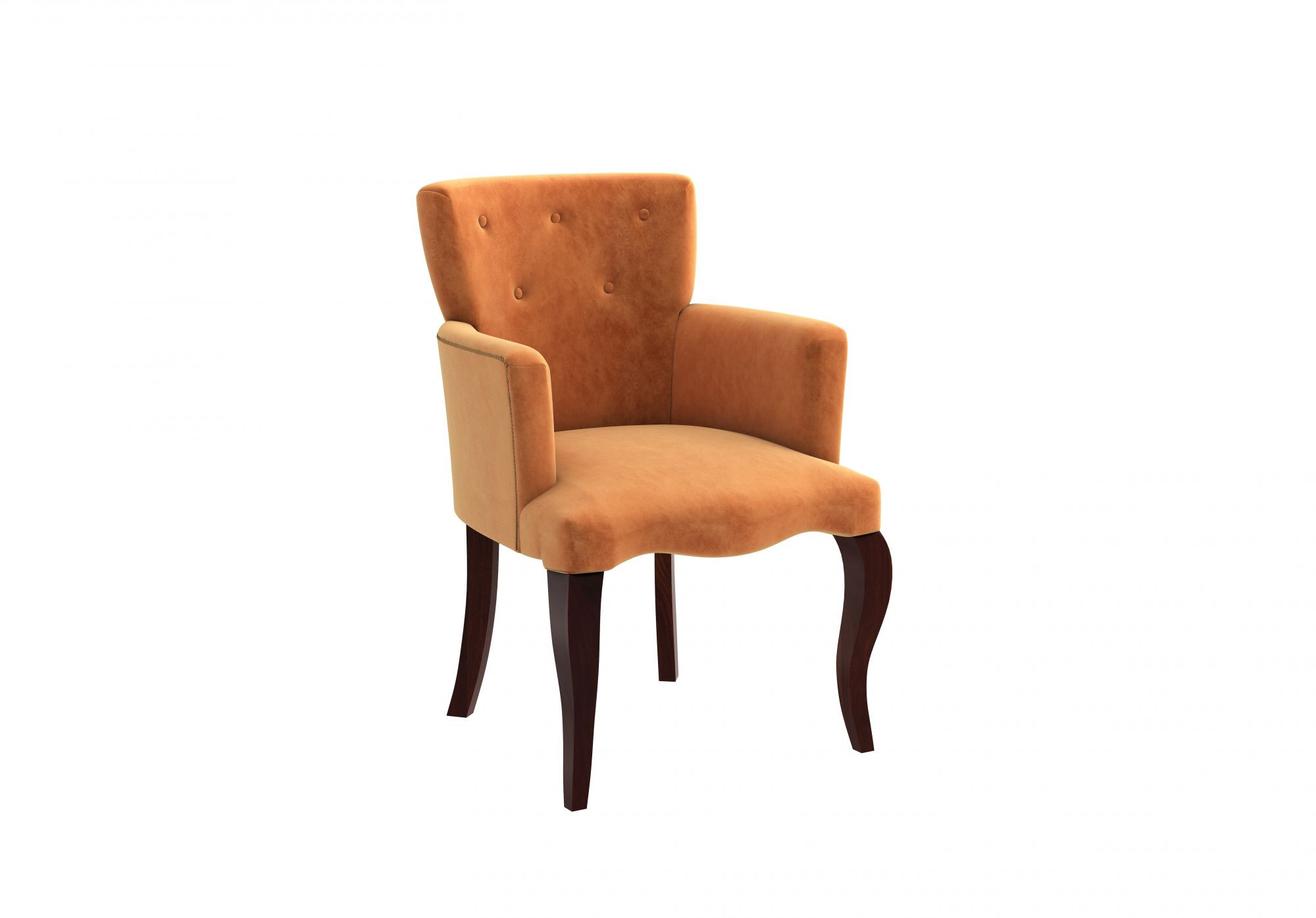 Crown Orange Lounge Chair