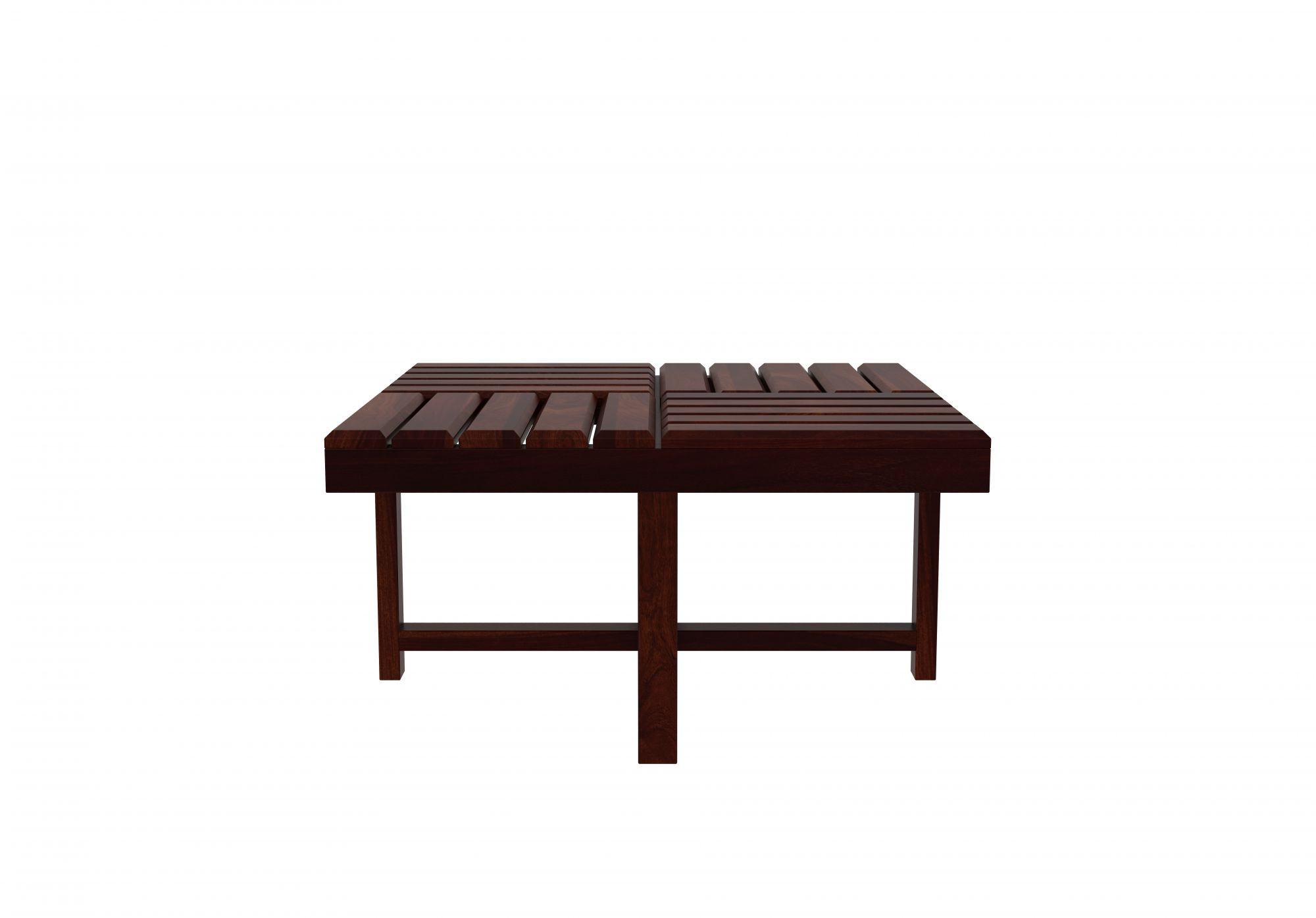Tresco 4 Stool Coffee Table Walnut