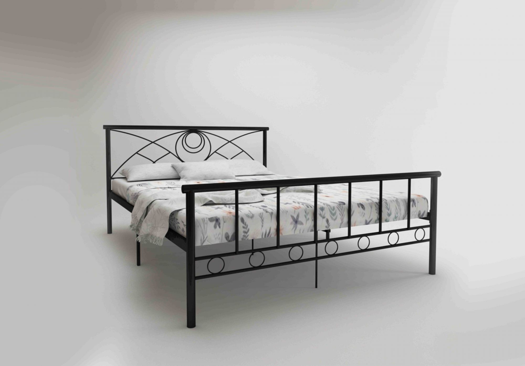 Oscar Metal Bed Queen Size