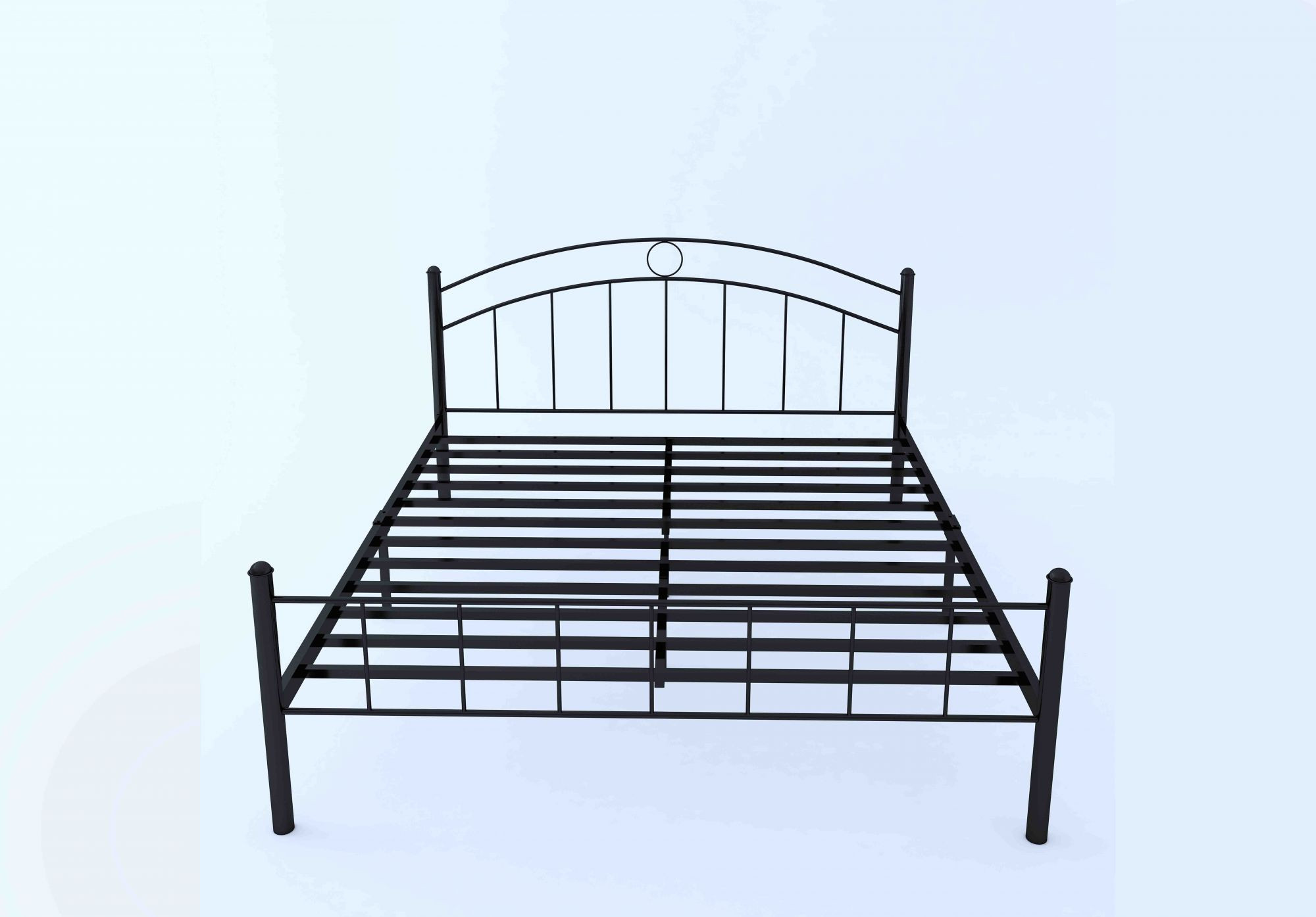 Lona Metal Bed Queen Size