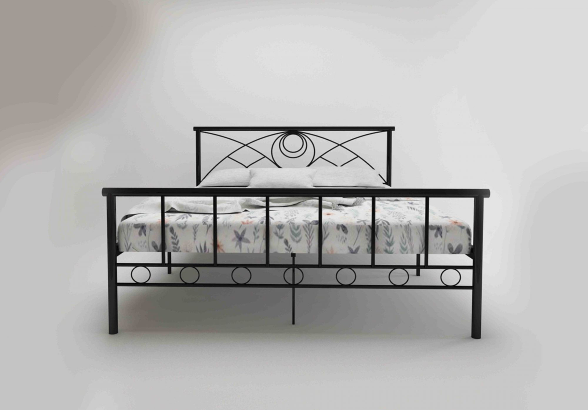 Oscar Metal Bed Queen Size