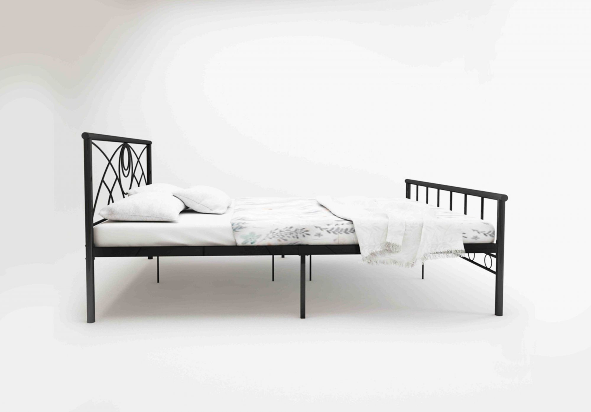 Oscar Metal Bed Queen Size