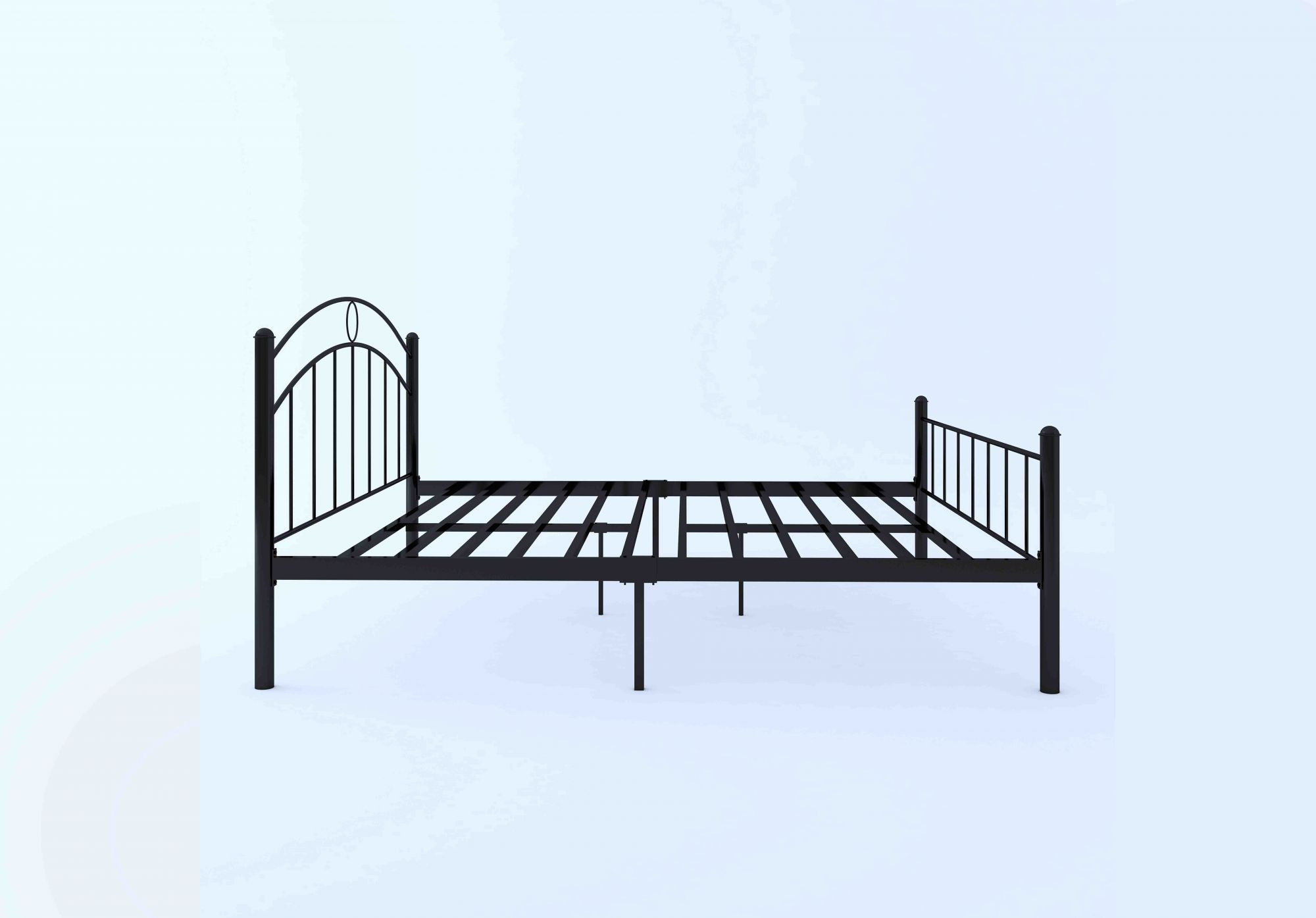 Lona Metal Bed Queen Size