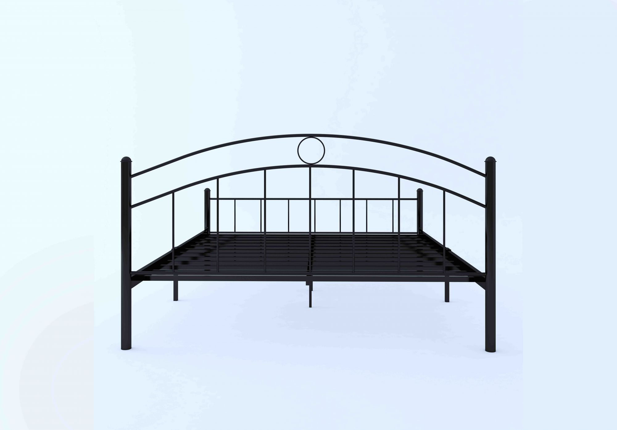 Lona Metal Bed Queen Size