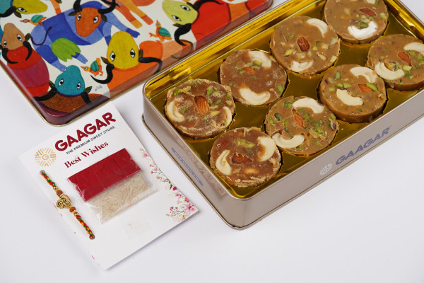 Image of Gud Ajwain box(8 PCS) + Rakhi