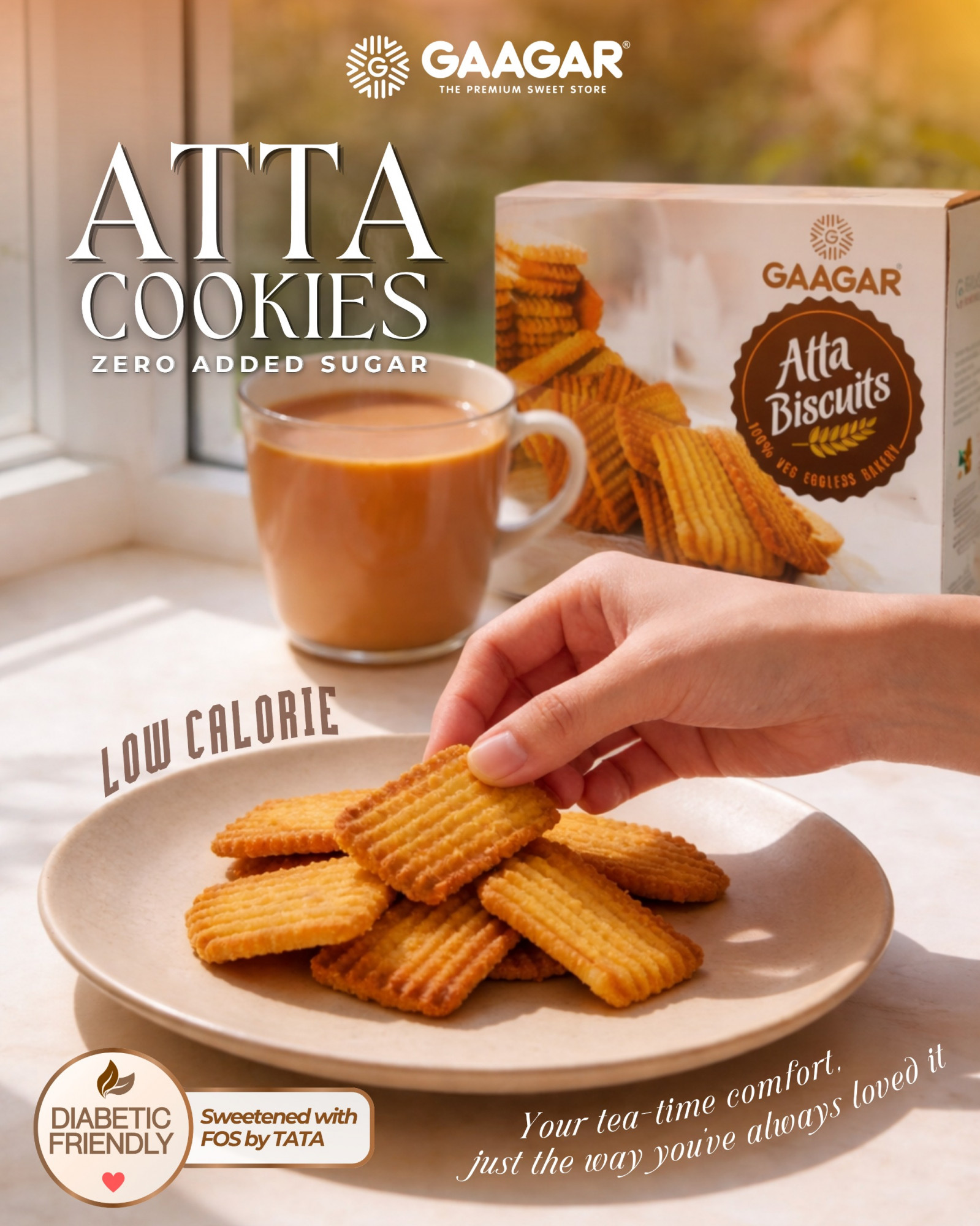 Atta Biscuits no added sugar