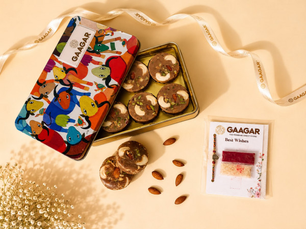 Image of Gud Ajwain box(8 PCS) + Rakhi