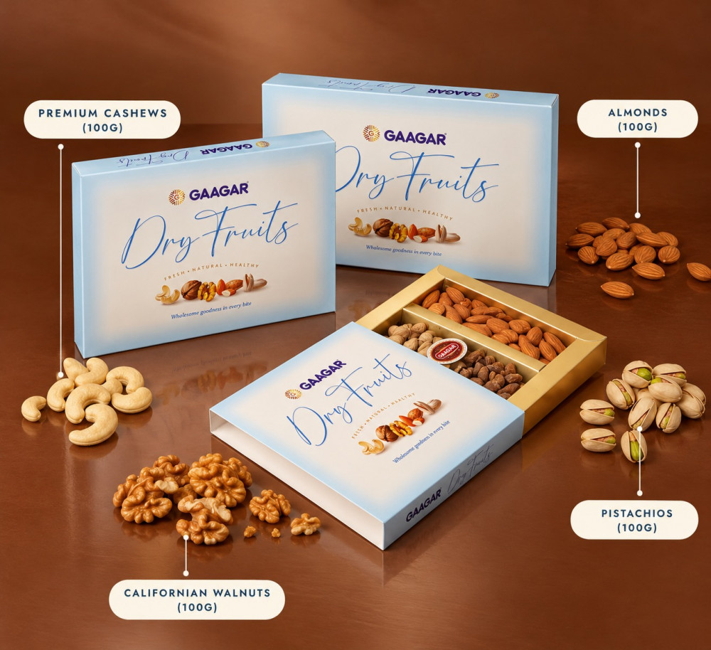 Image of 6 Section Dry Fruit Box