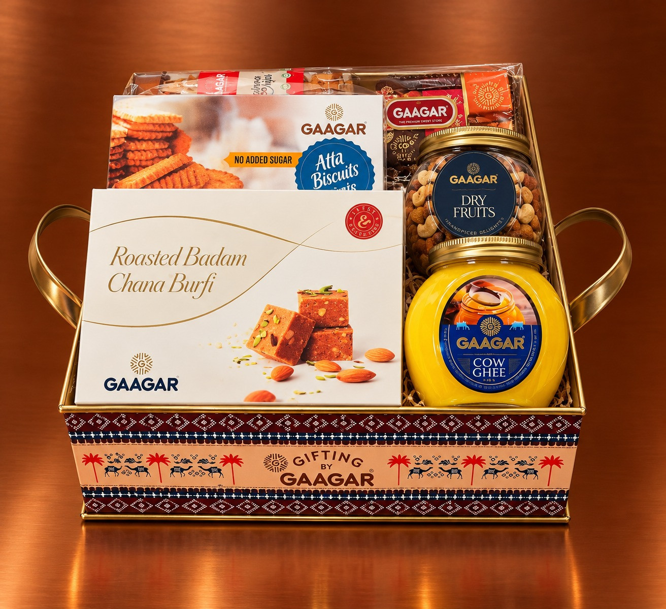 Red Tin Hamper 2