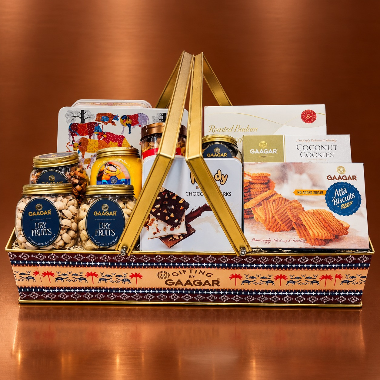Red Tin Hamper