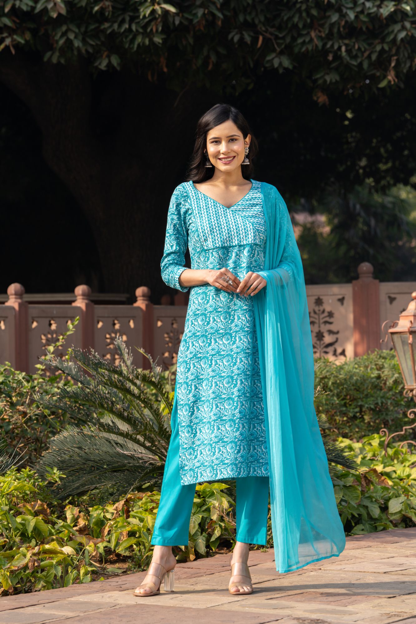 BLUE BLISS KURTA SET