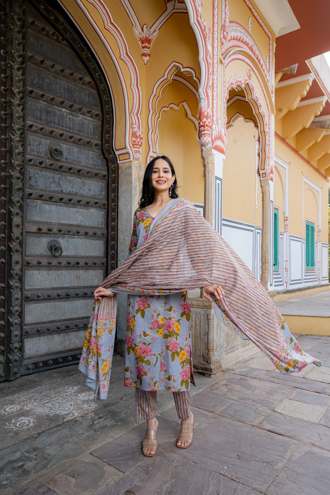 PASTEL DREAM COTTON KURTA SET