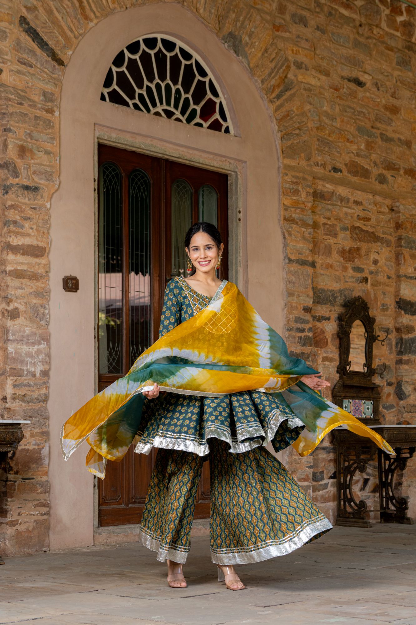 ETHEREAL CHARM SHARARA SET