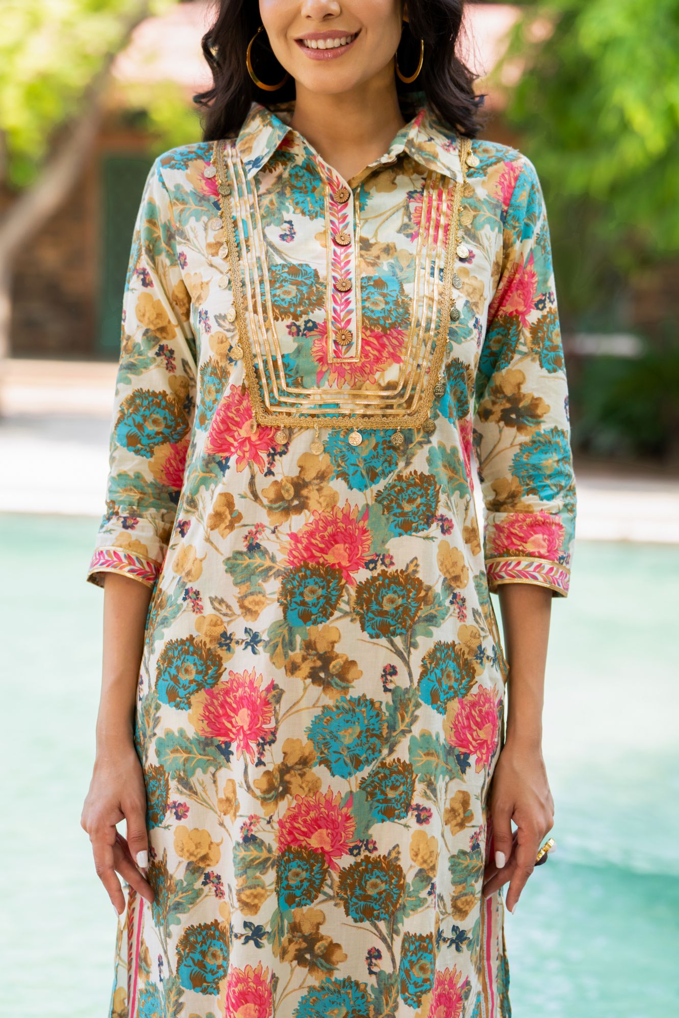 AFGHANI CHARM KURTA SET