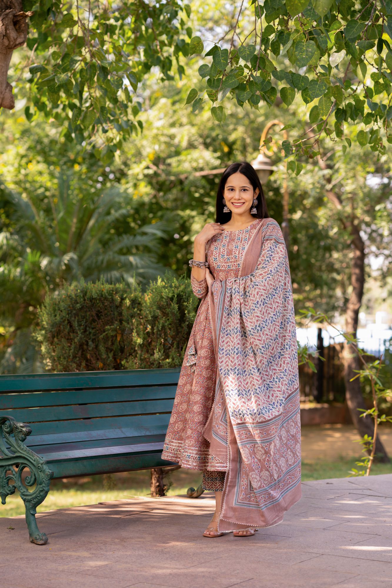 ETHEREAL GOTA EMBELLISHED ANARKALI SET