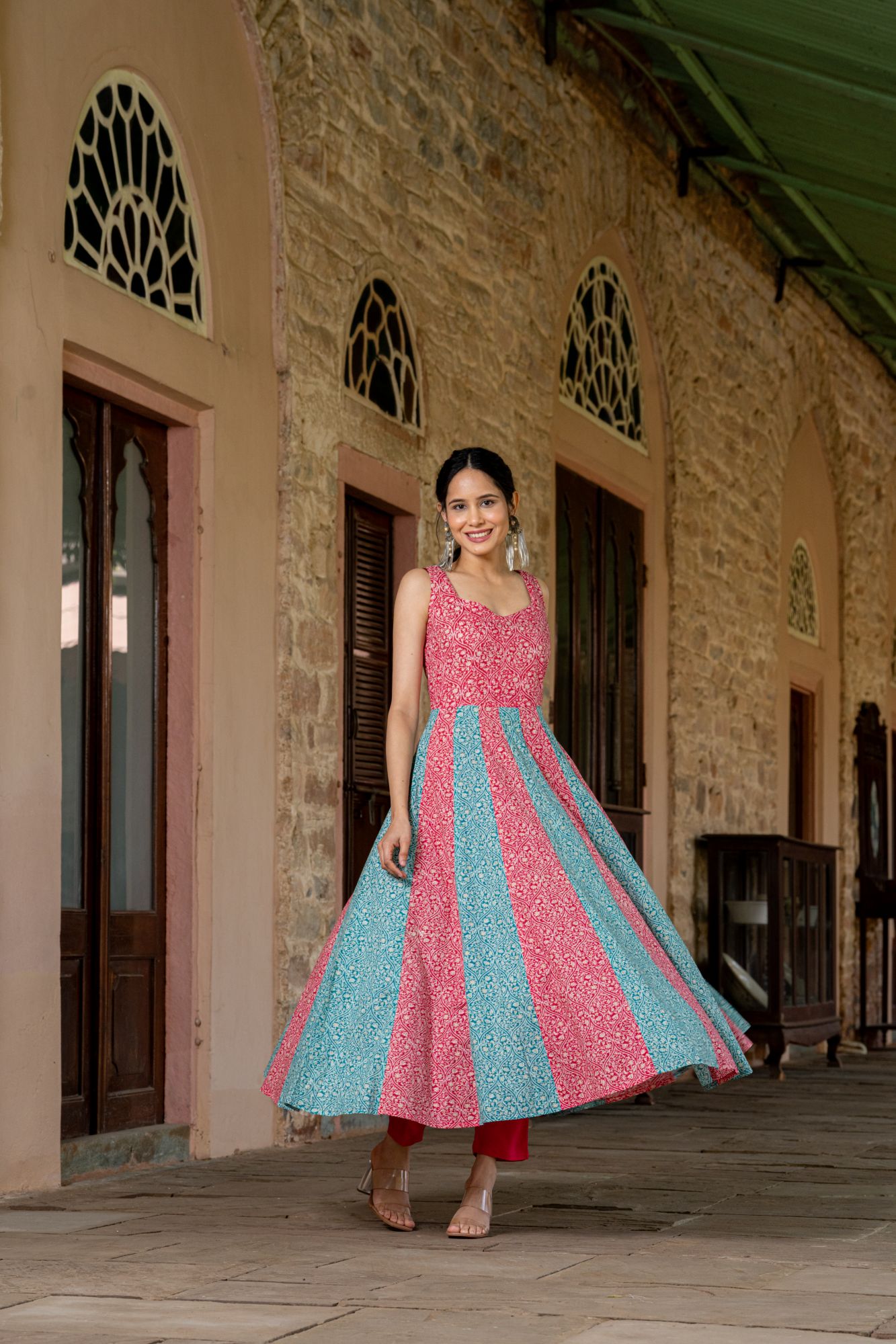 DUO HARMONY ANARKALI SUIT SET