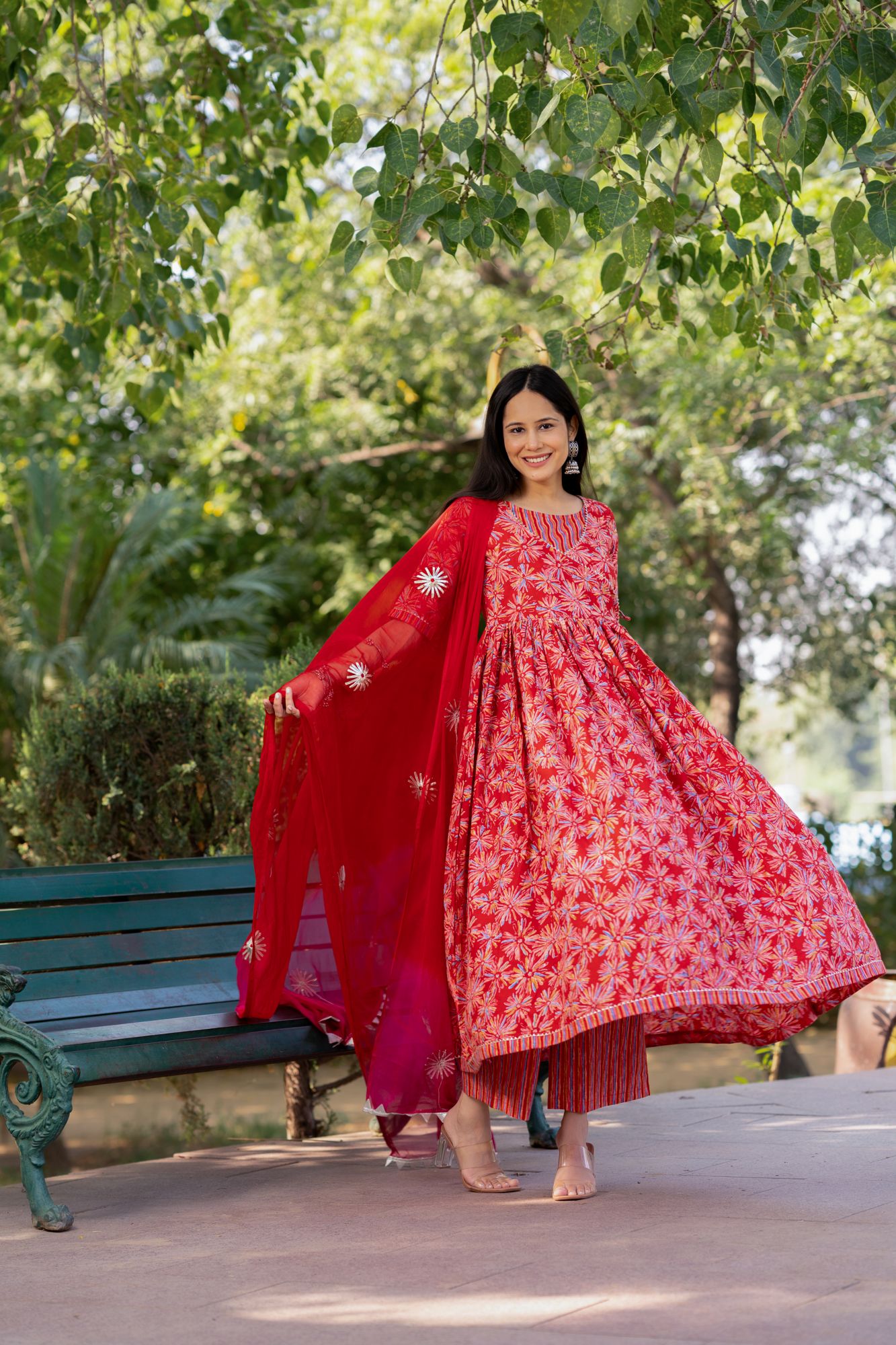 REGAL COUTURE CHIC ANARKALI SUIT SET