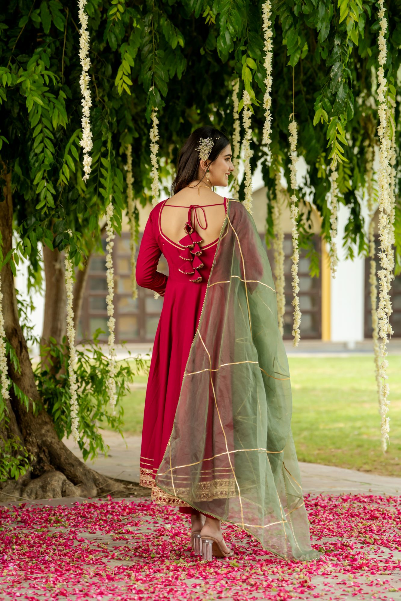 REGAL RANI GOTA ANARKALI SET