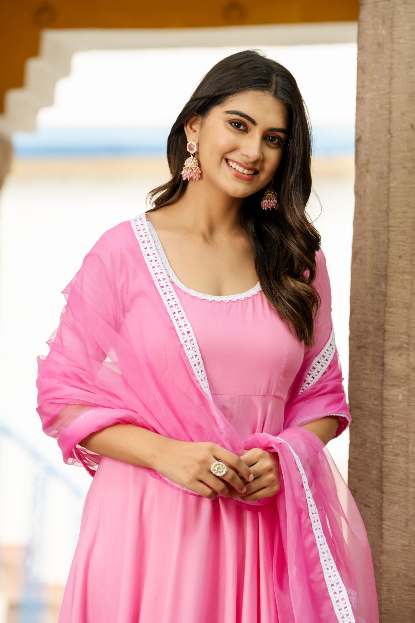 CLASSIC PINK ELEGANCE SUIT SET