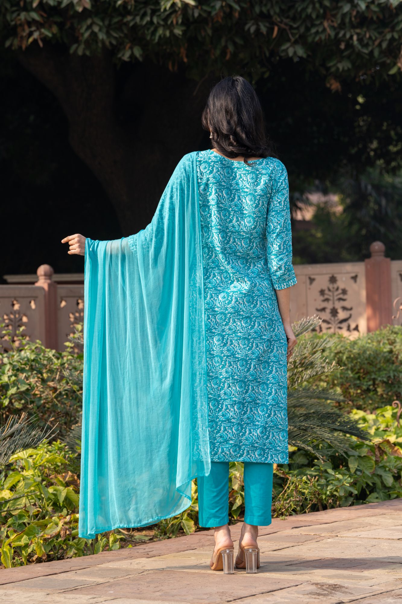 BLUE BLISS KURTA SET