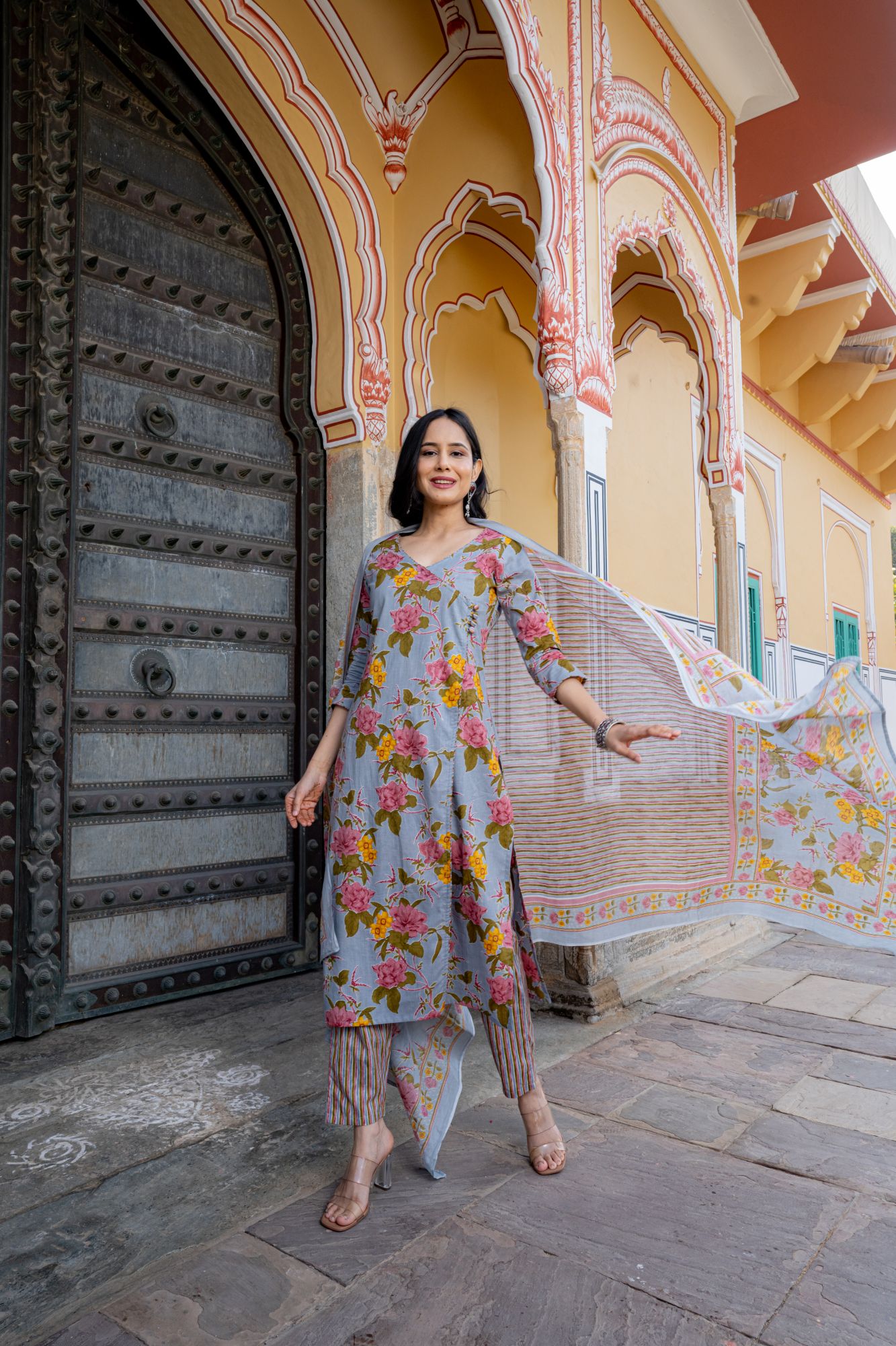 PASTEL DREAM COTTON KURTA SET