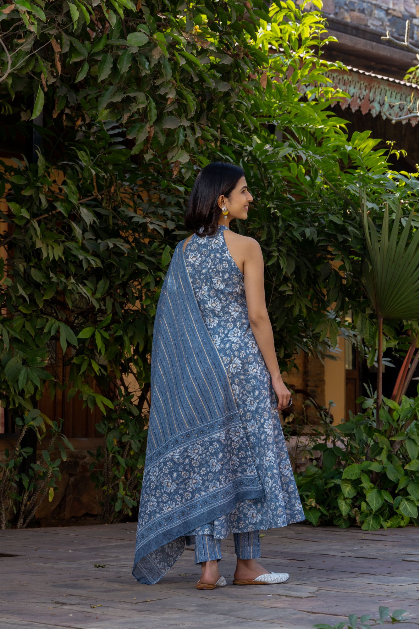 SUMMER BREEZE HALTER SUIT SET