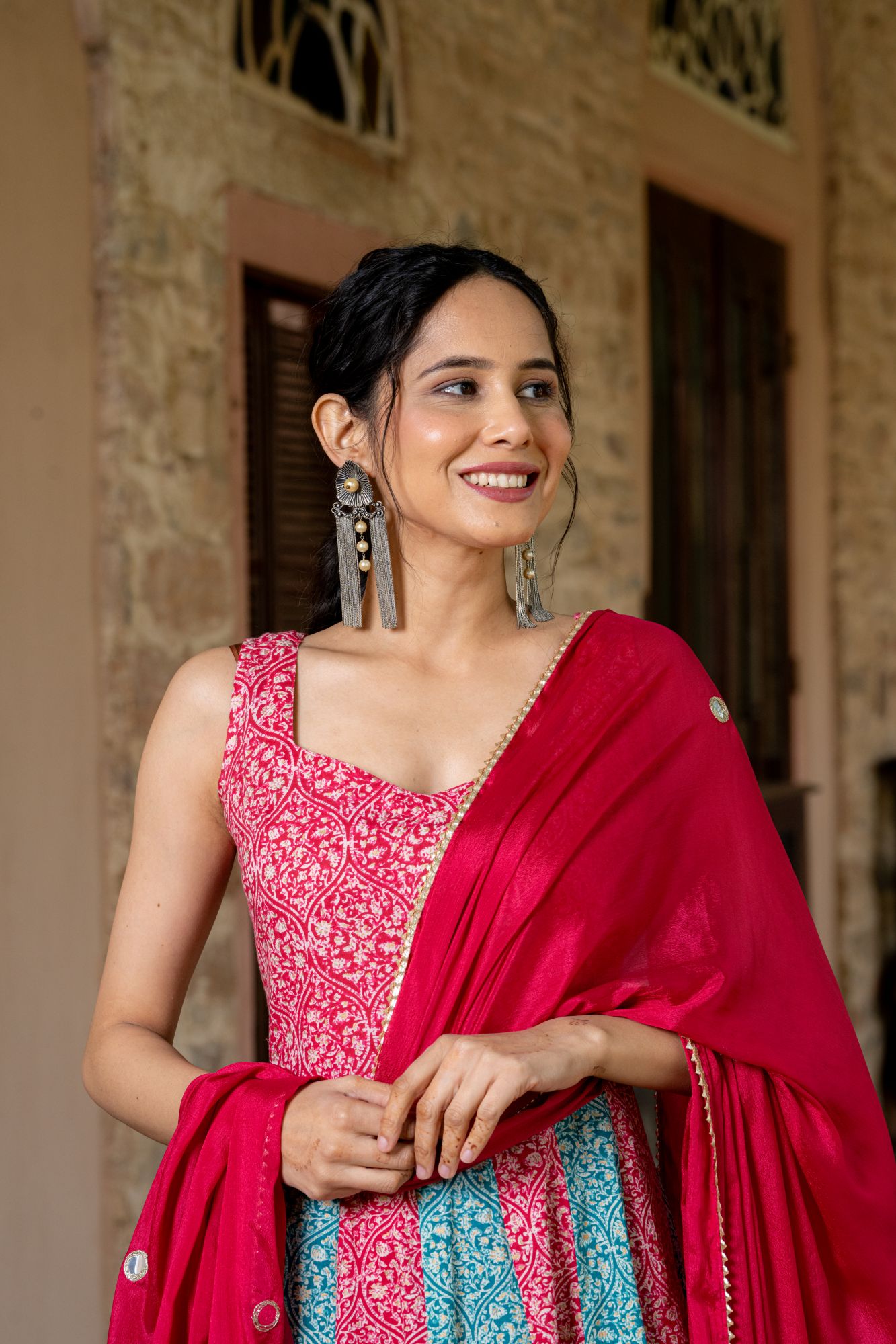 DUO HARMONY ANARKALI SUIT SET