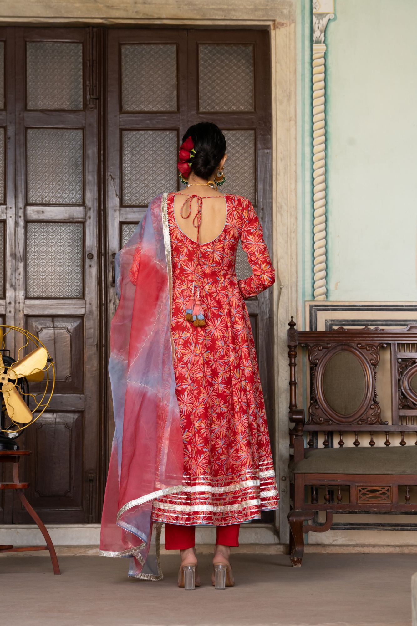 PINK PERFECTION GOTA SUIT SET