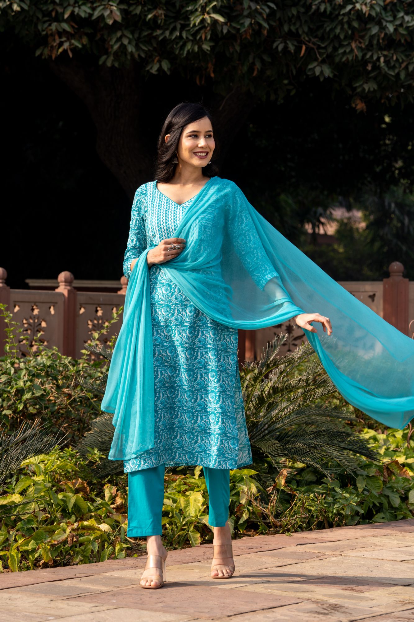 BLUE BLISS KURTA SET
