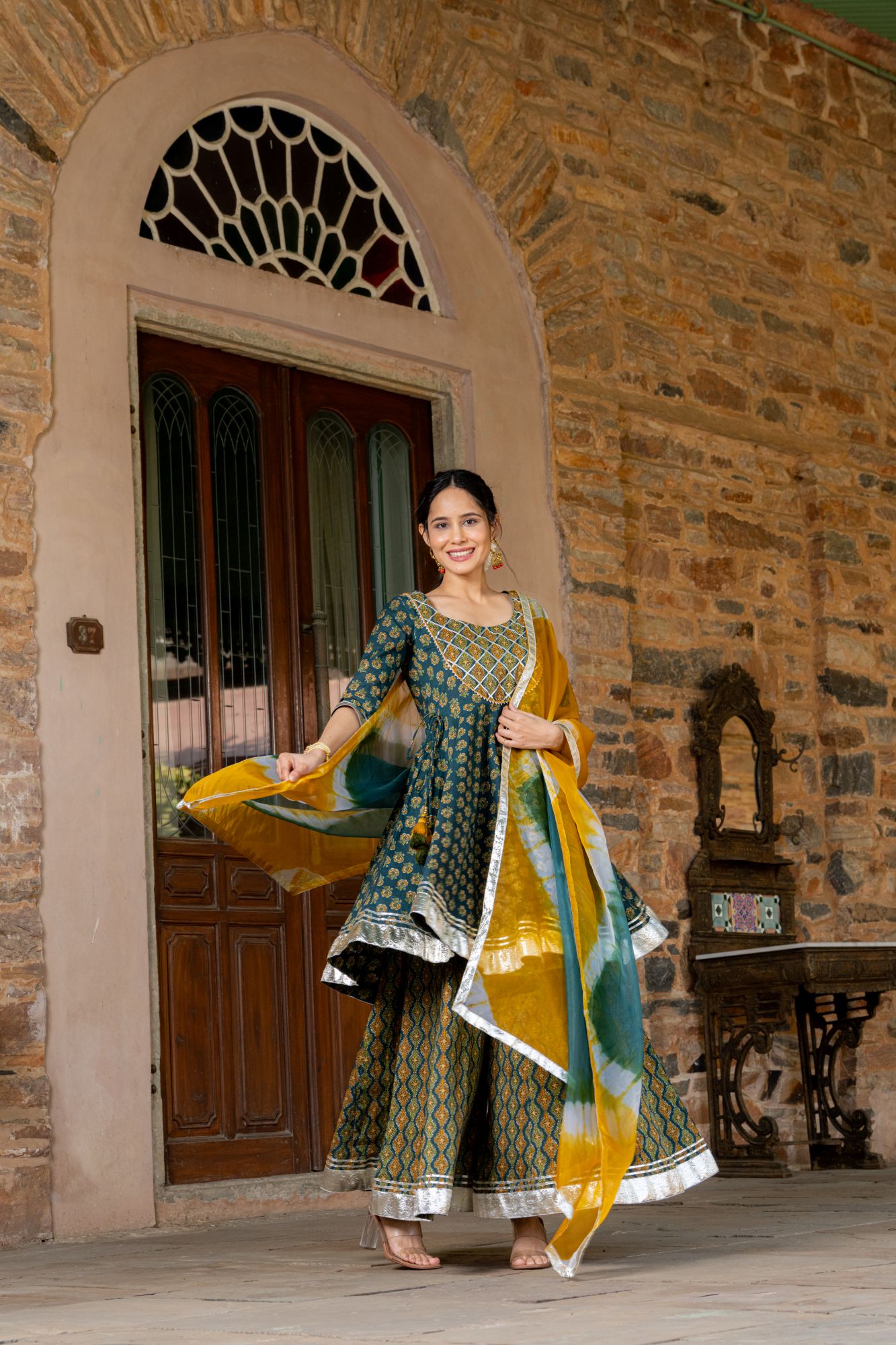 ETHEREAL CHARM SHARARA SET