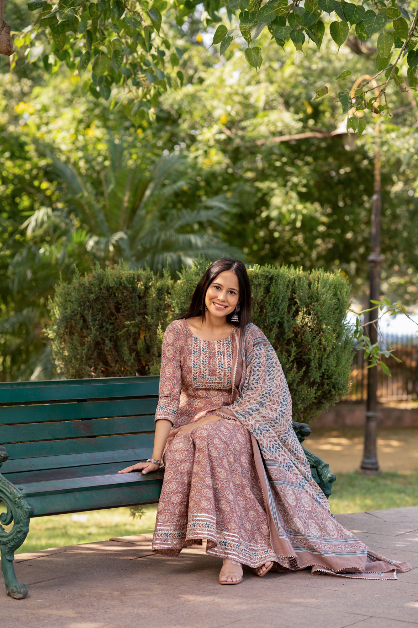 ETHEREAL GOTA EMBELLISHED ANARKALI SET