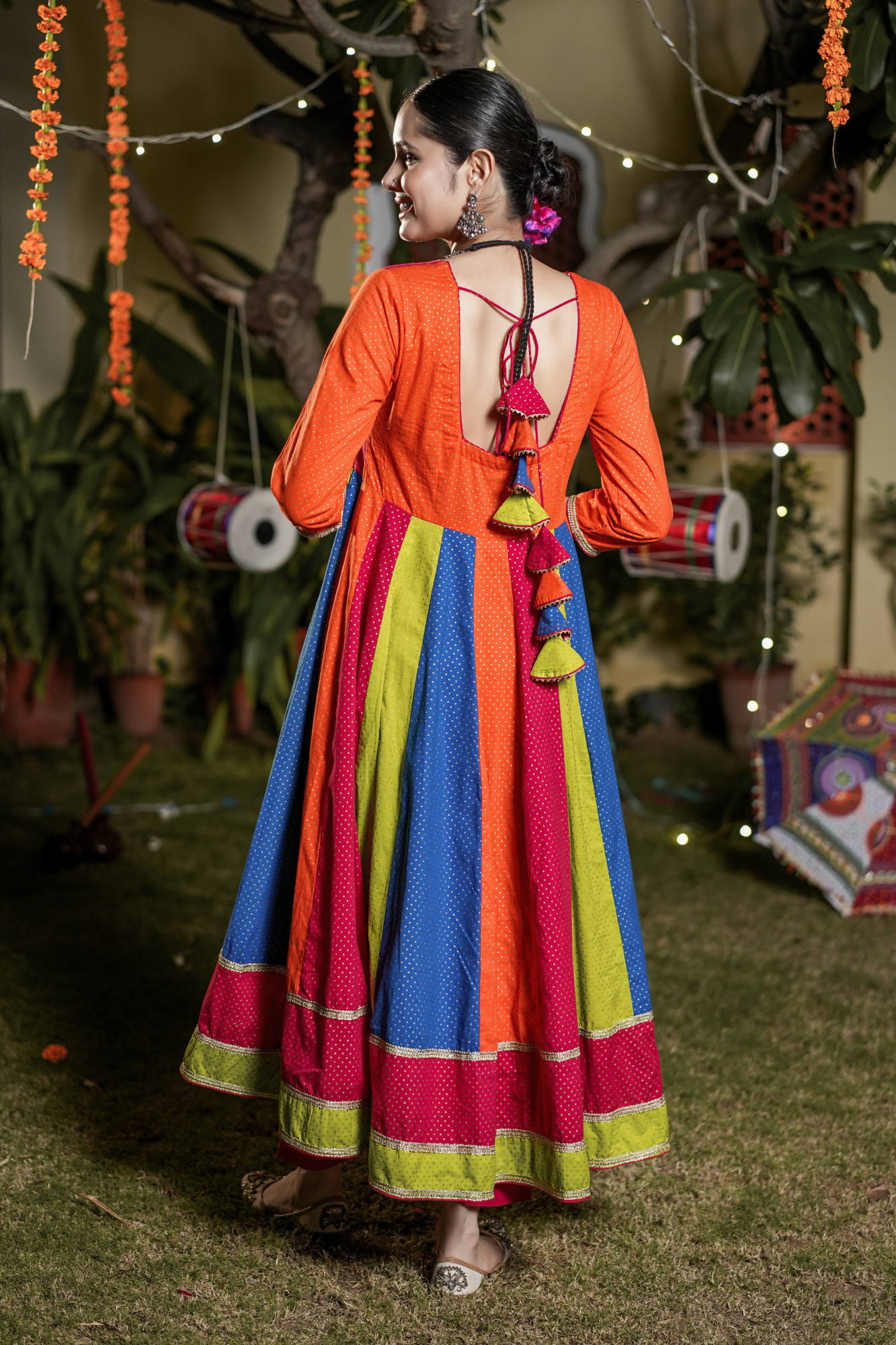 AVNI POLKA GLOW ANARKALI SET