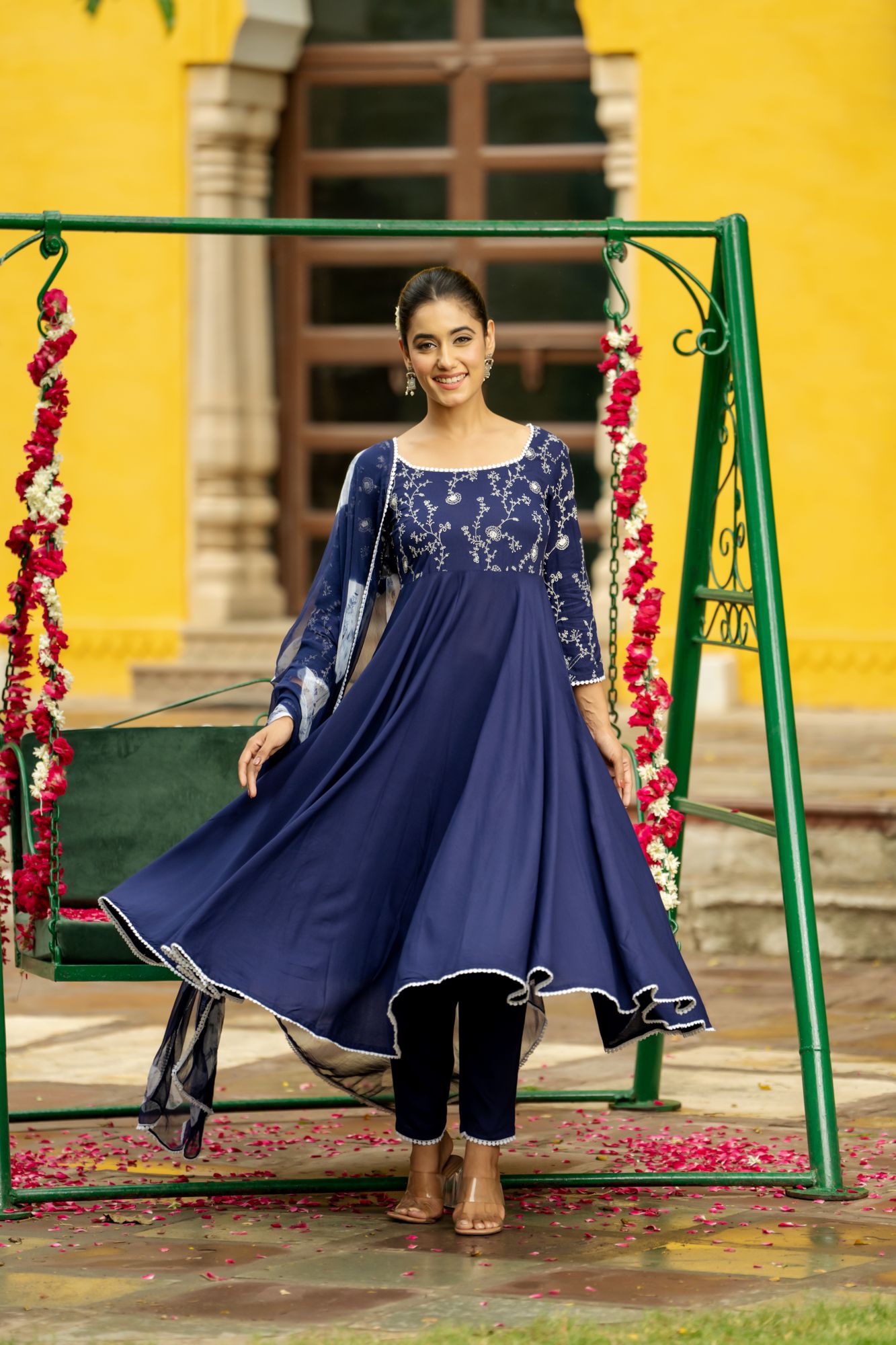 REGAL NAVY ELEGANCE SUIT SET