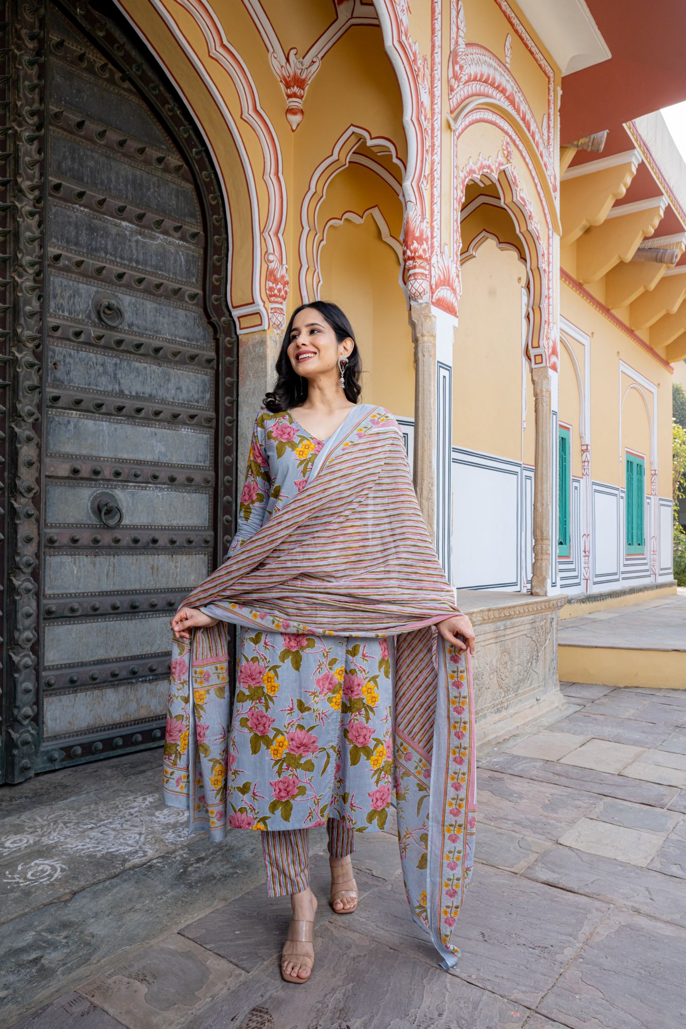 PASTEL DREAM COTTON KURTA SET