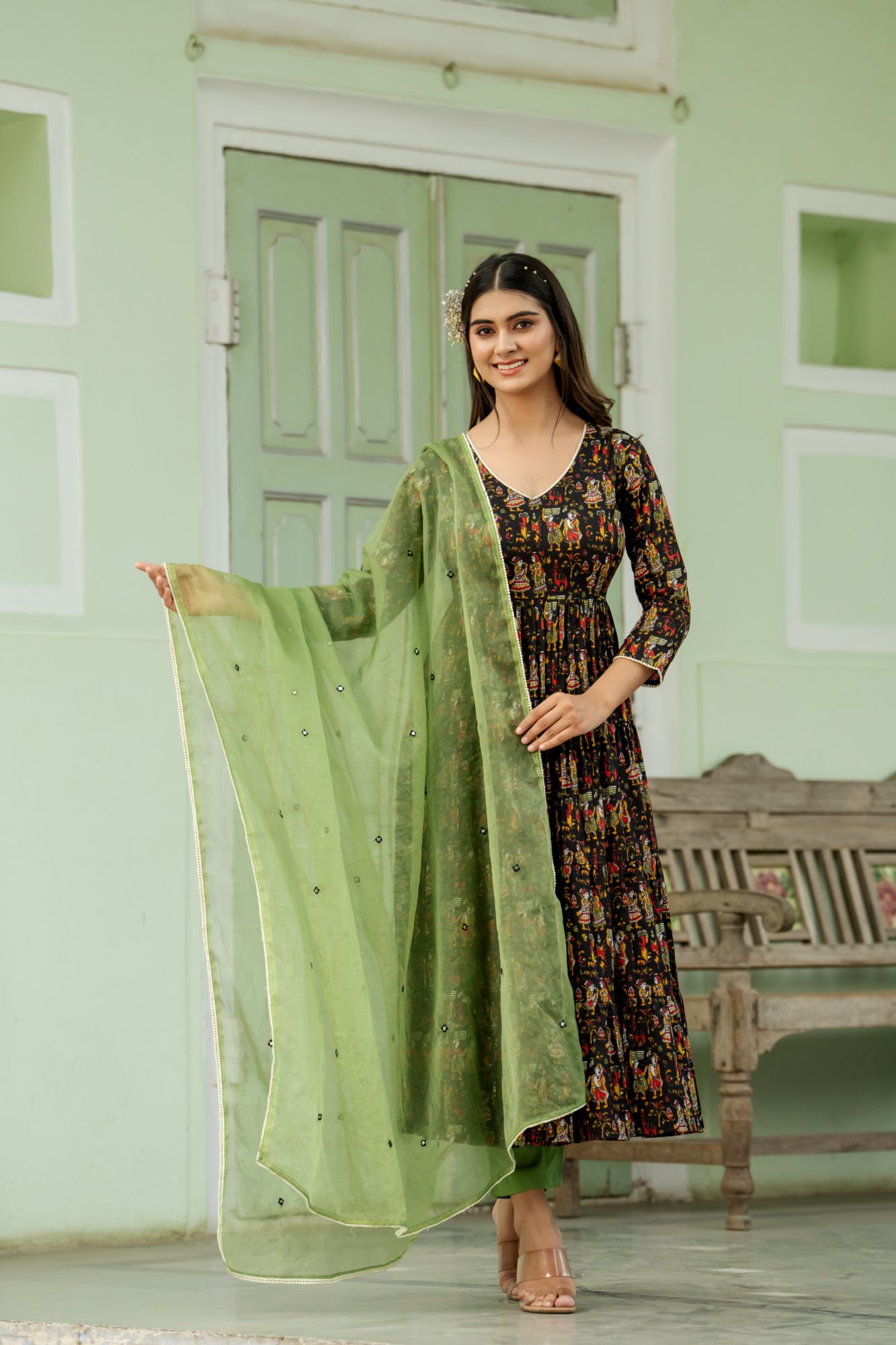 MAJESTIC BLACK REGALIA SUIT SET