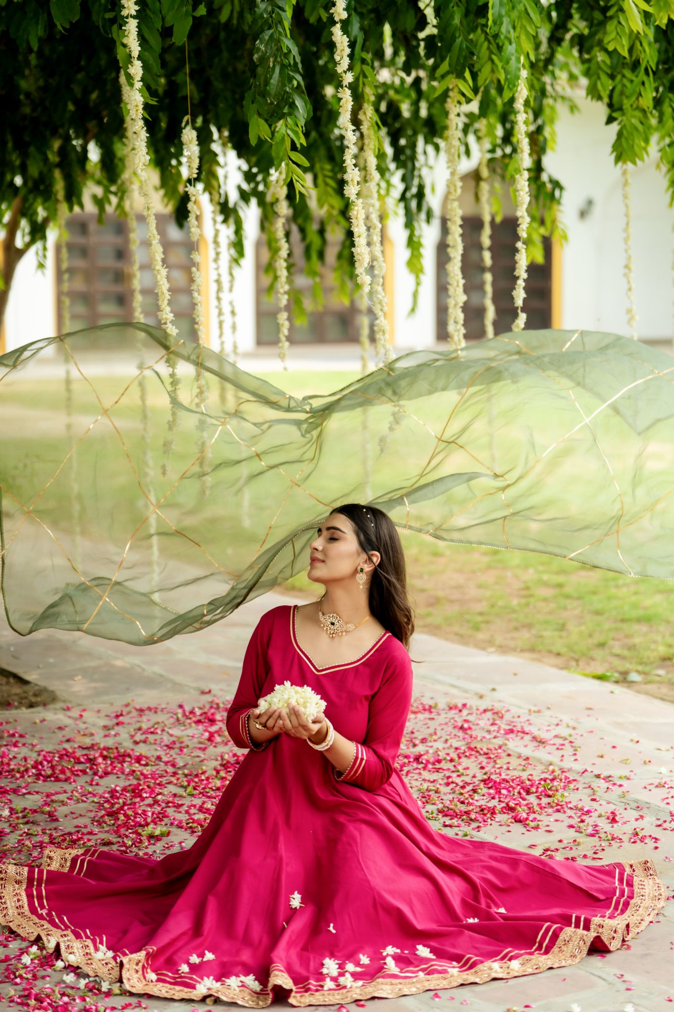 REGAL RANI GOTA ANARKALI SET