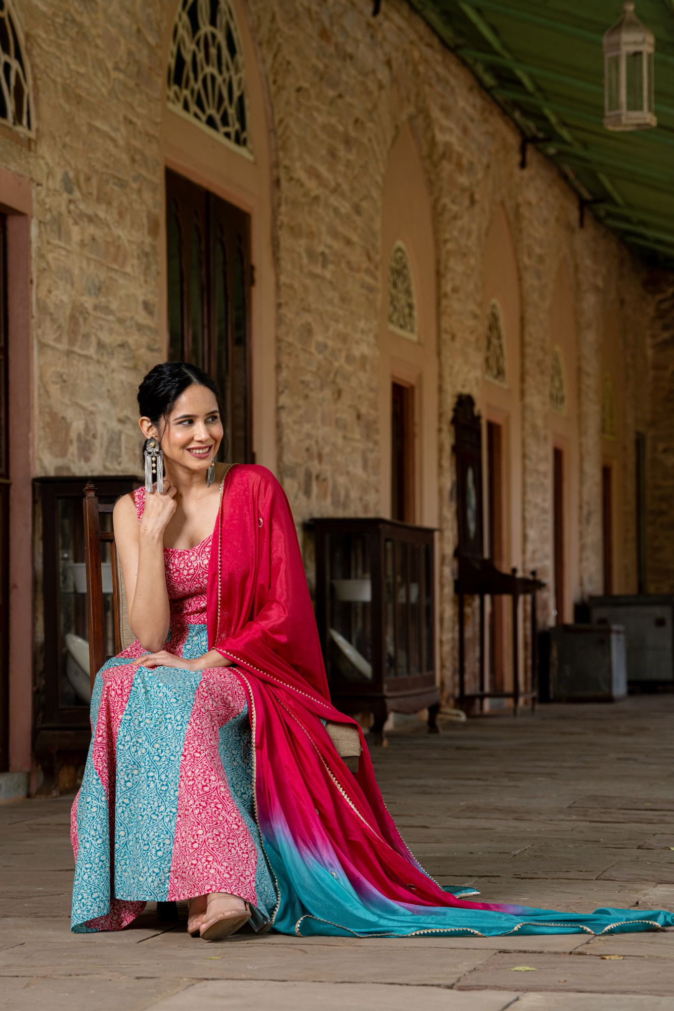 DUO HARMONY ANARKALI SUIT SET