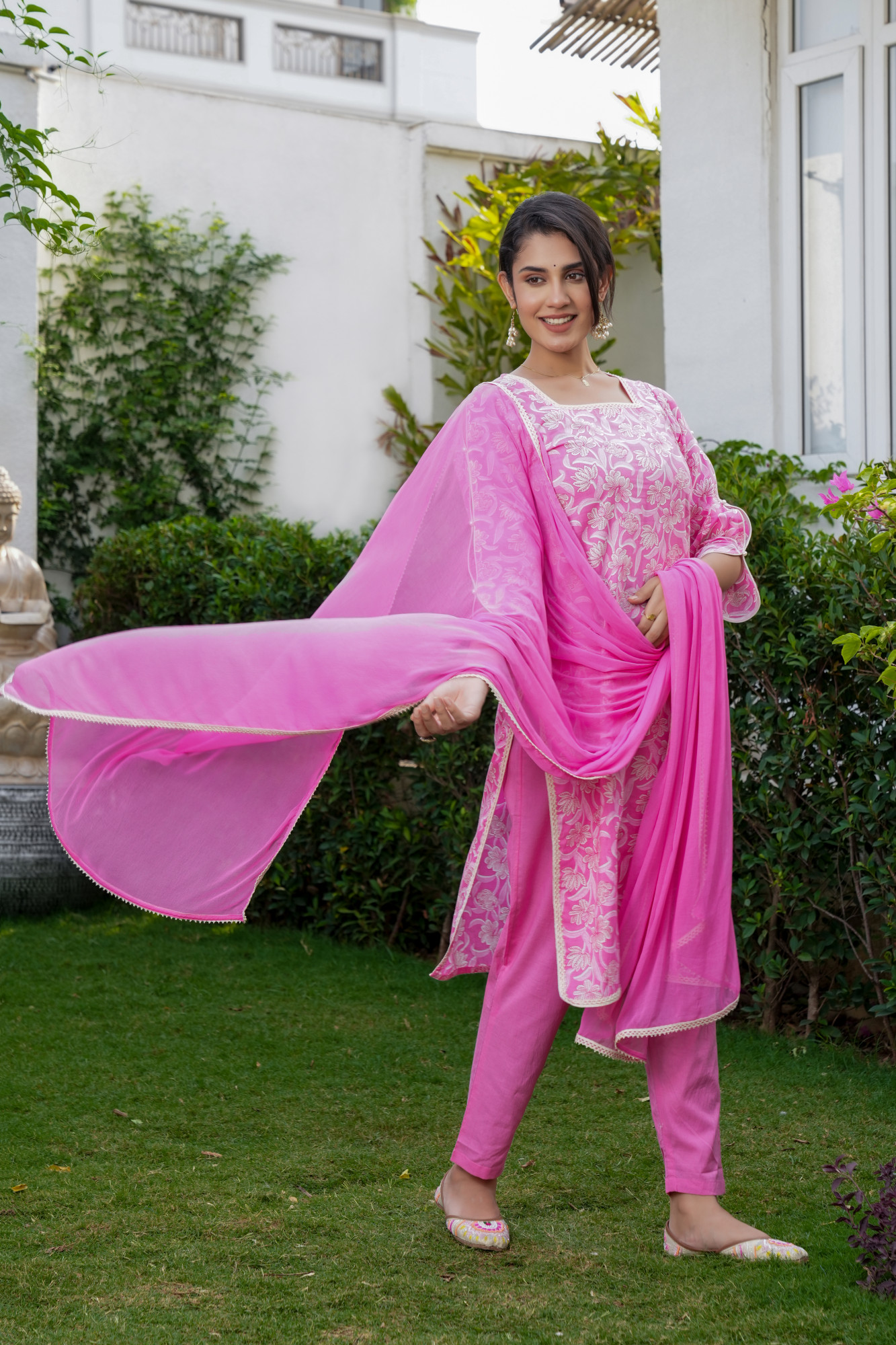 JASMINE PINK COTTON SET