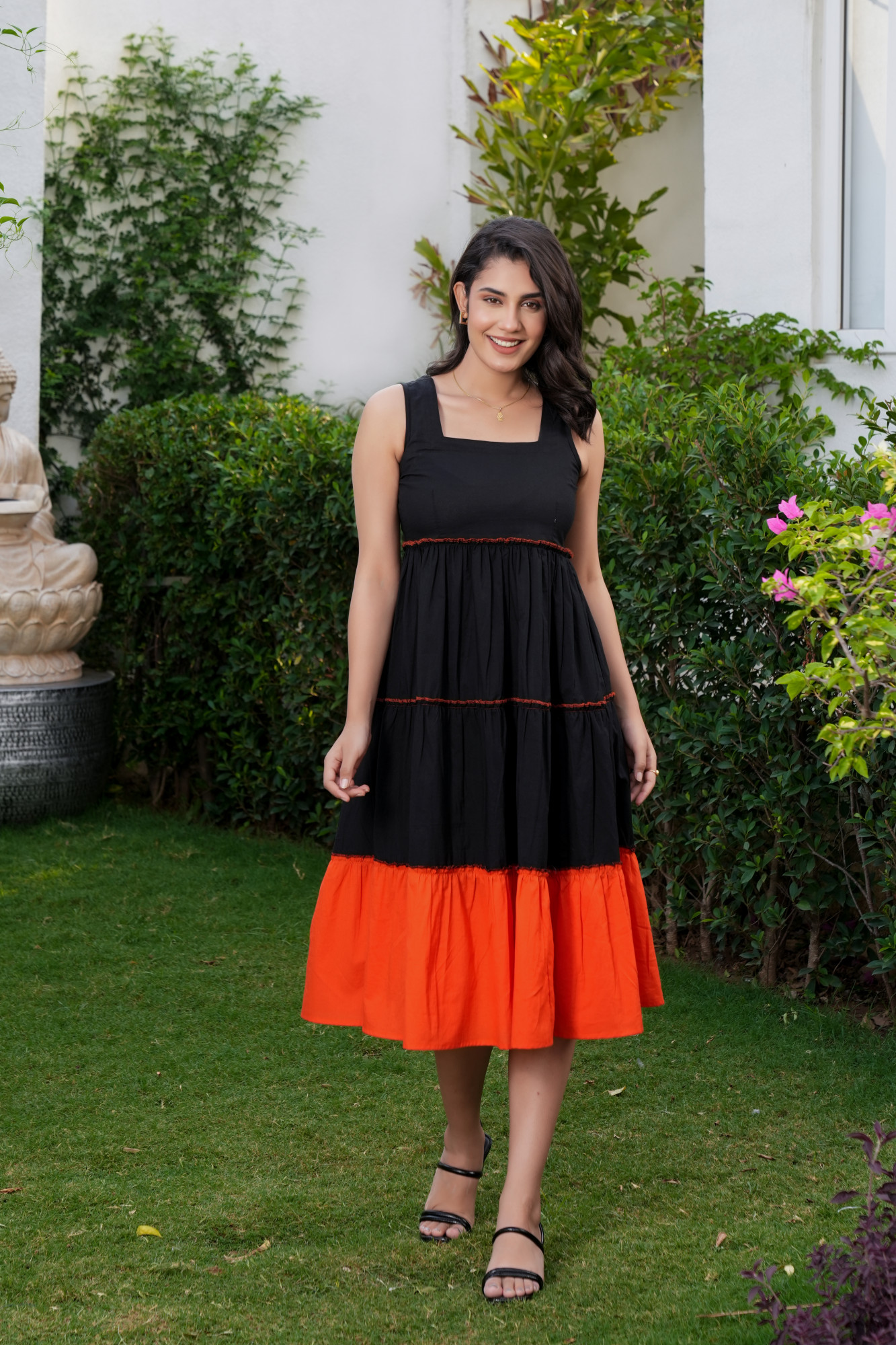 RAVEN ORGANE COTTON DRESS