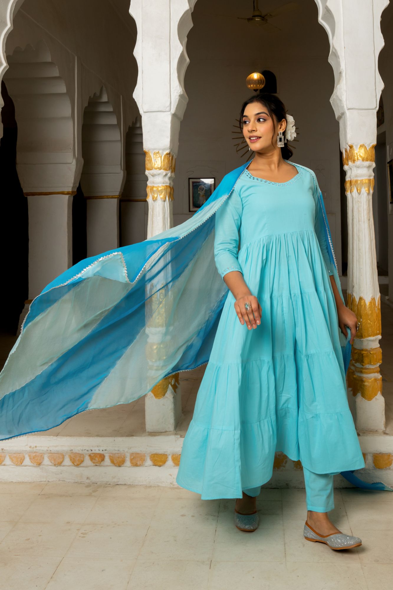 SKYLARK COTTON MIRROR SUIT SET