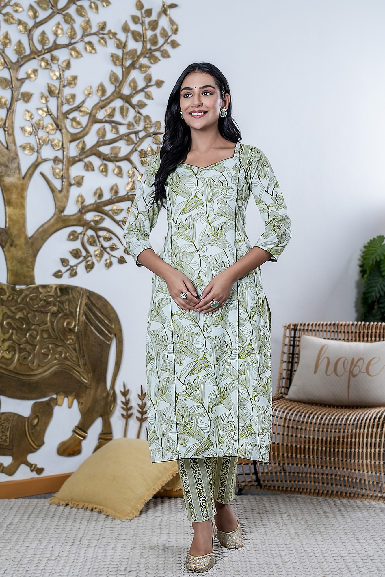 PRAKRITI PRINTED COTTON SET
