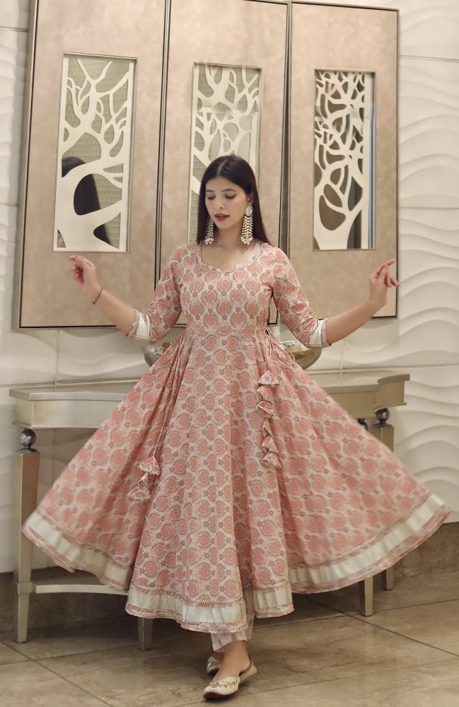 Gota patti anarkali suit hot sale