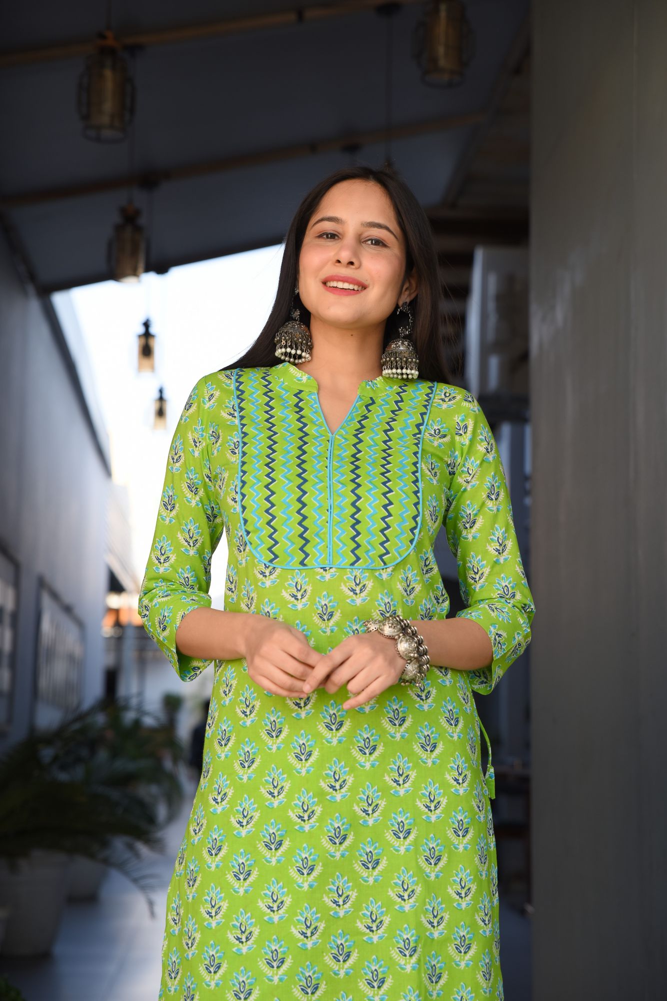 PASTEL PRINTED KURTA-PALAZZO SET