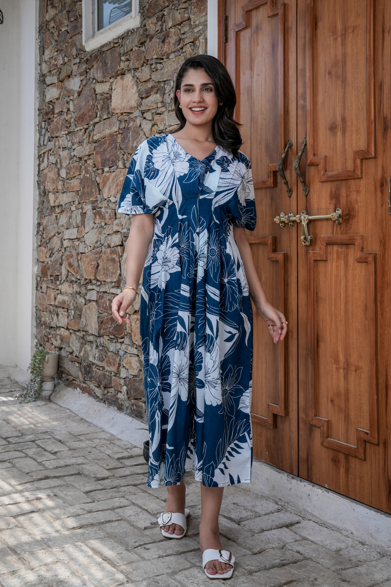 NEEL PUDISO COTTON KAFTAN