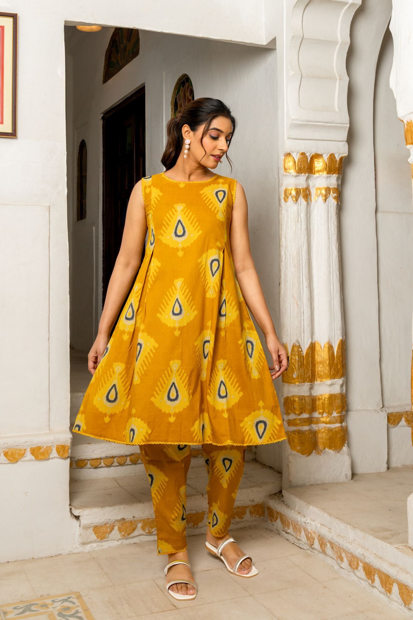 MUSTARA COTTON CO-ORD SET