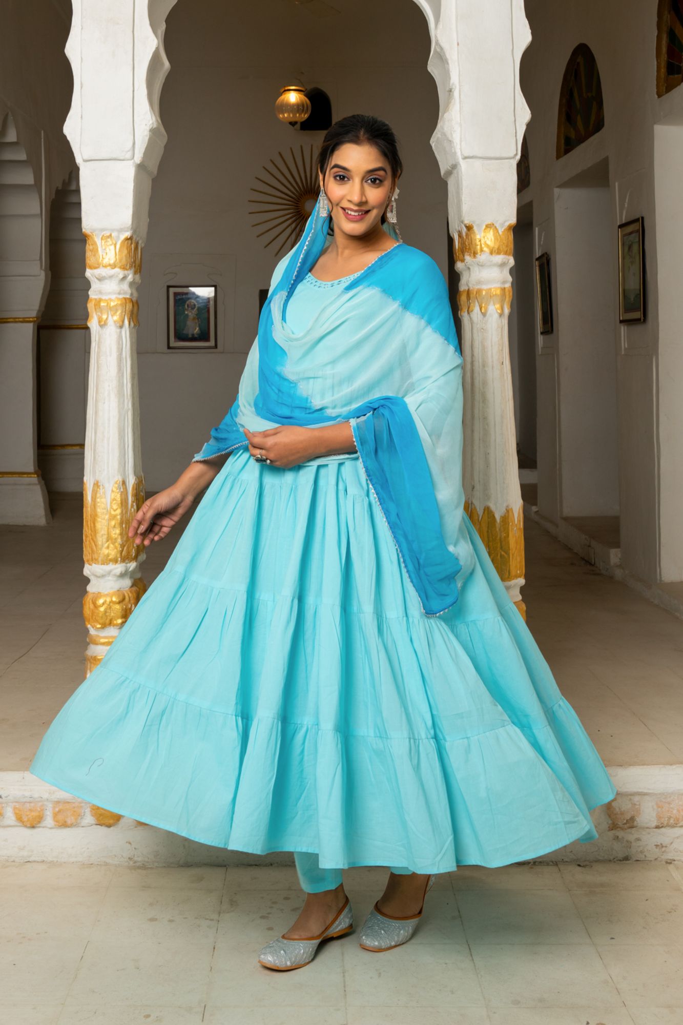 SKYLARK COTTON MIRROR SUIT SET