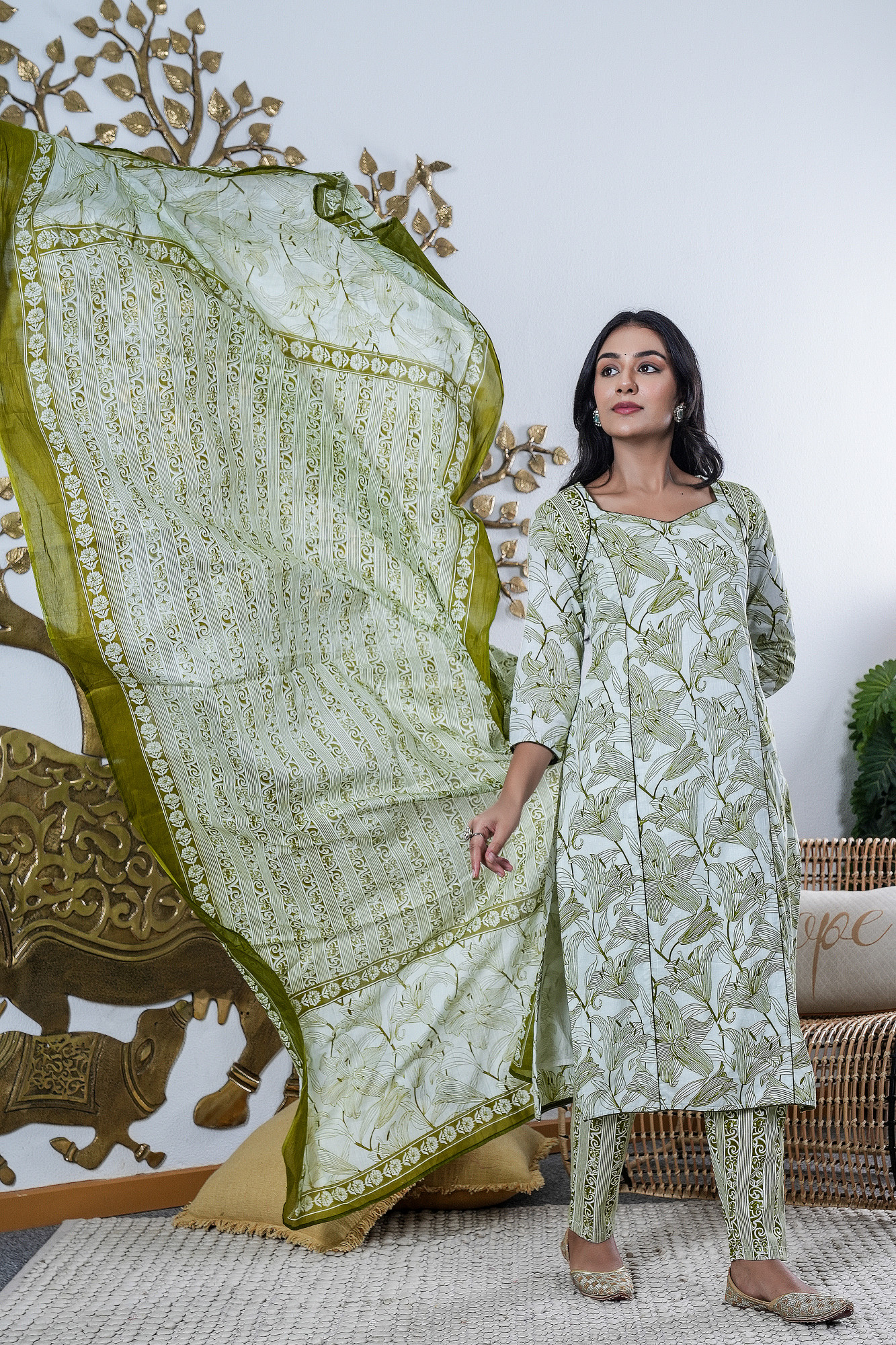 PRAKRITI PRINTED COTTON SET