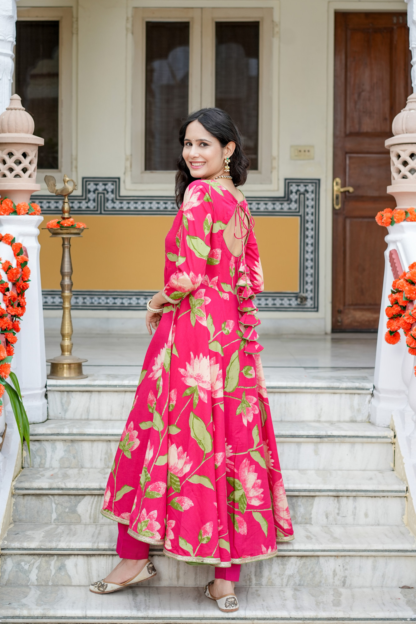 VARNIKA RANI BLOOM HANDWORKED SUIT SET