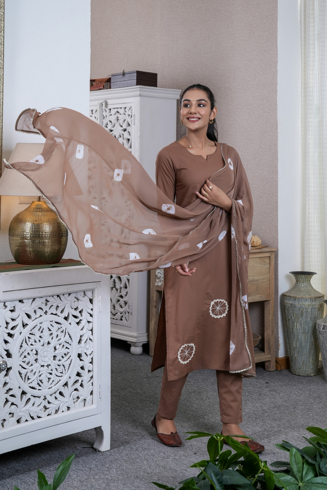 BADAMI HASTKALA COTTON SUIT