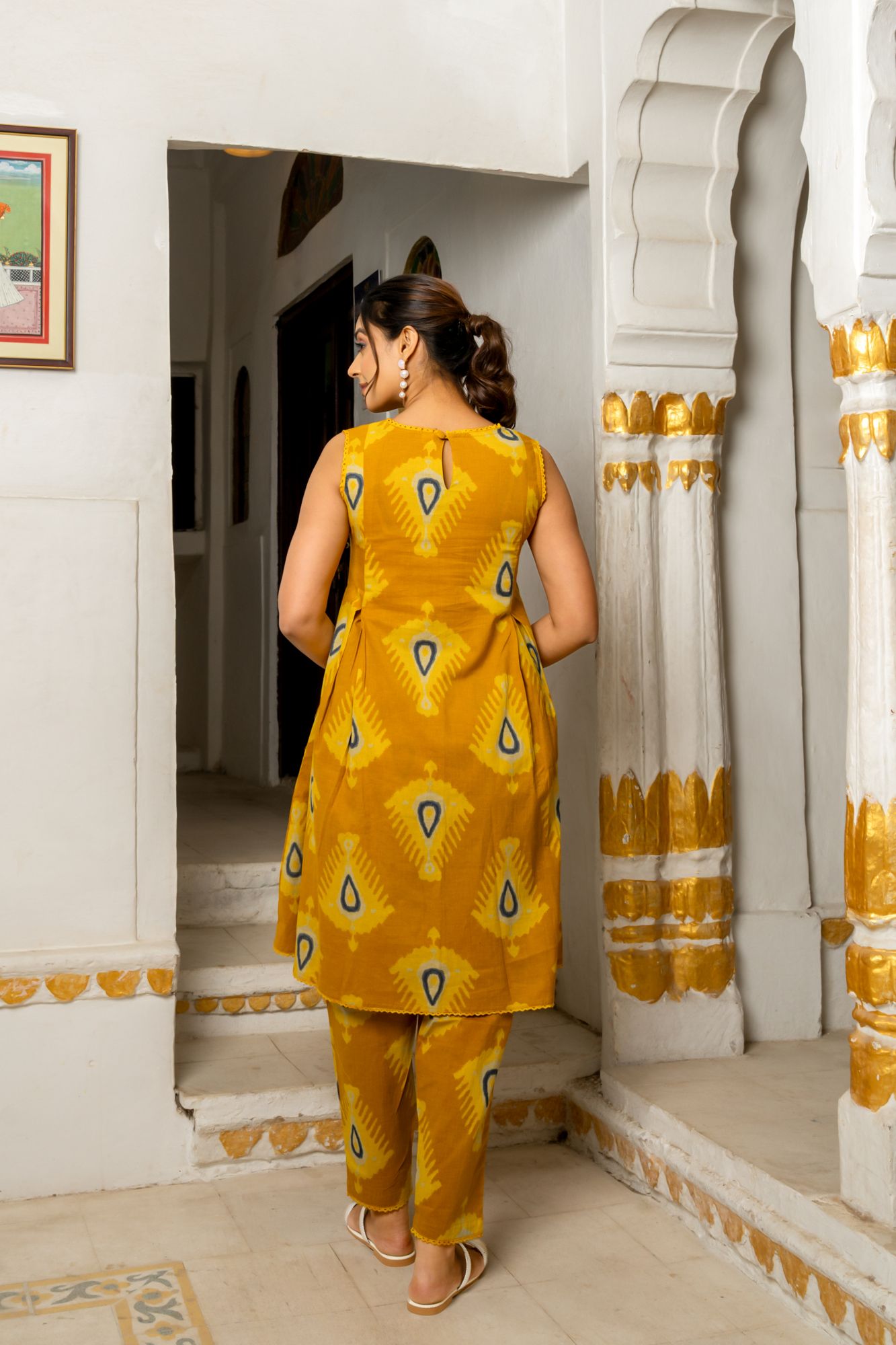 MUSTARA COTTON CO-ORD SET